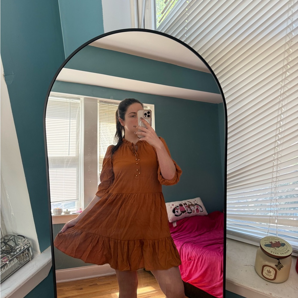 Calvin Klein Terracotta Mini Dress